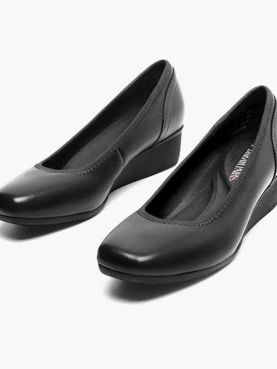 Dream Pairs Shoes - Dream Pairs Women's Wedge Closed Toe Low Heel Pumps Dress Shoes, Size 10